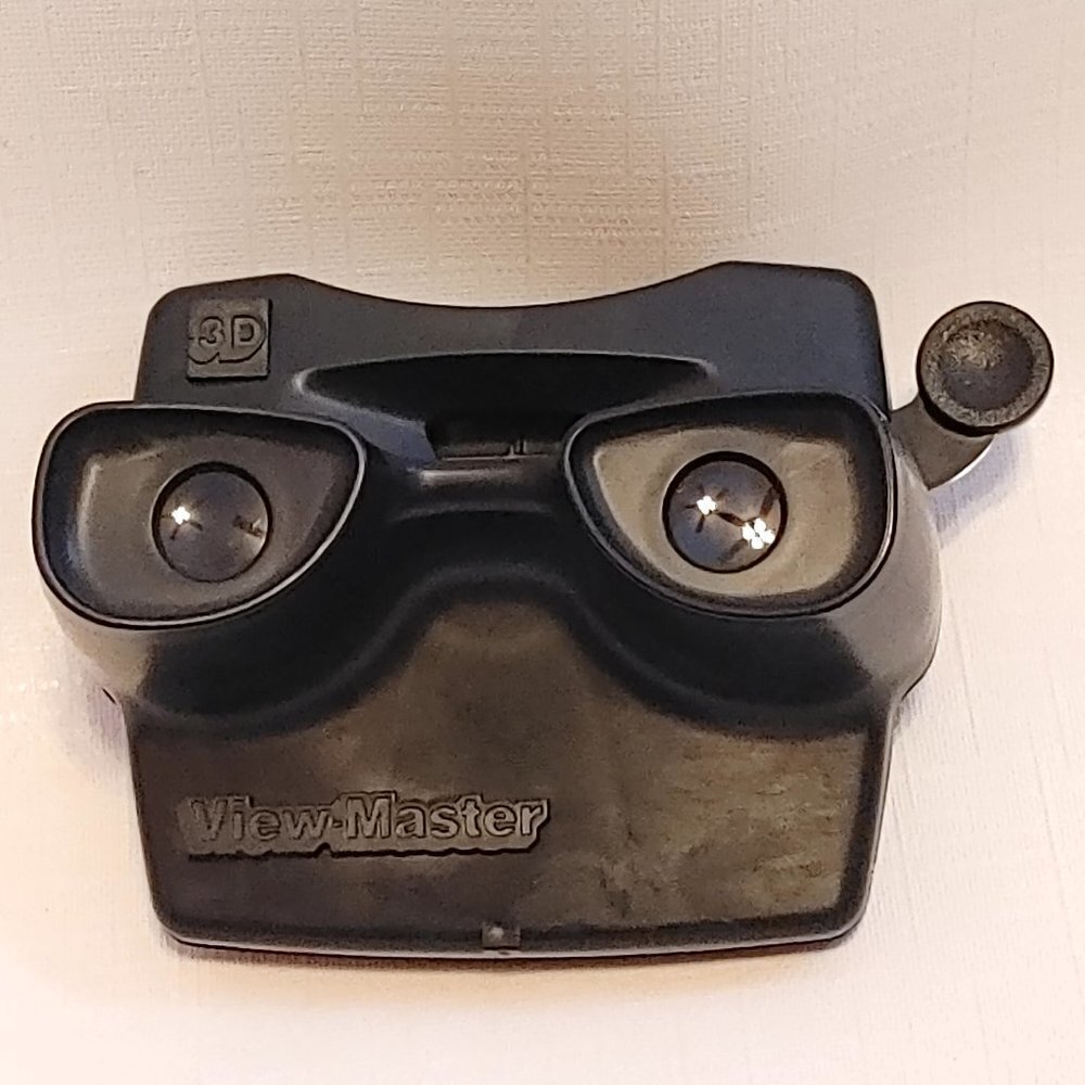 RETRO 1998 View Master Black Fisher Price